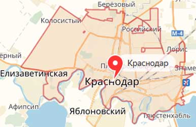 Карта: Краснодар