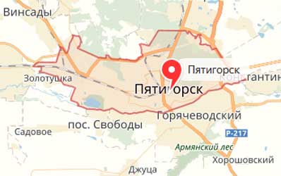Карта: Пятигорск